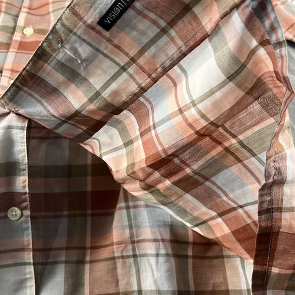 Simons Le31 |  Vision Organic Cotton and Tencel Blend Button Down Shirt | Large - Picture 8 of 8